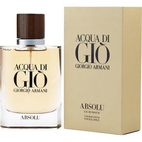 ACQUA DI GIO ABSOLU by Giorgio Armani EAU DE PARFUM SPRAY 2.5 OZ