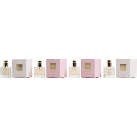 VALENTINO DONNA VARIETY by Valentino 4 PIECE WOMENS VARIETY WITH DONNA EDP X2 & DONNA ACQUA EDT X2 AND ALL ARE .20 OZ MINIS