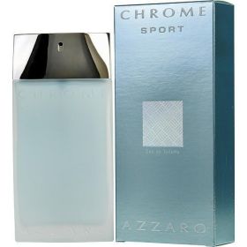 CHROME SPORT by Azzaro EDT SPRAY 3.4 OZ