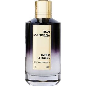 MANCERA AMBER & ROSES by Mancera EAU DE PARFUM SPRAY 4 OZ *TESTER